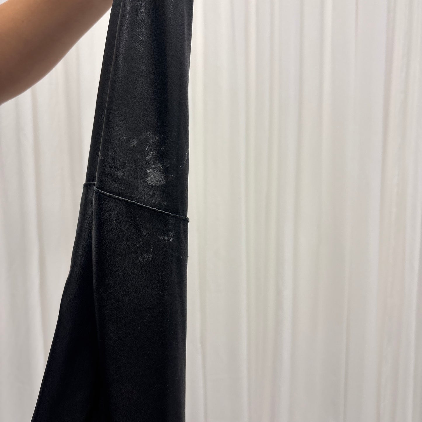 Italian 2000s Bomber Leather Jacket