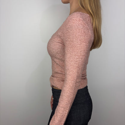 Pink Sweater Top