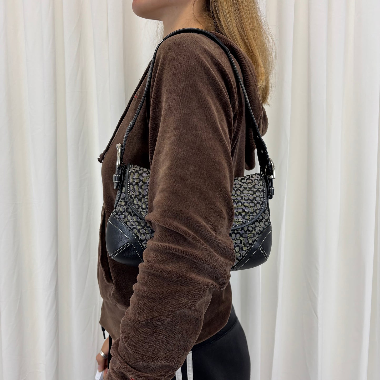 Coach Signature Mini Black Soho Bag