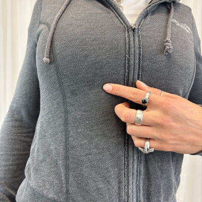 Hollister Fluffy Hood Zipup | Size S