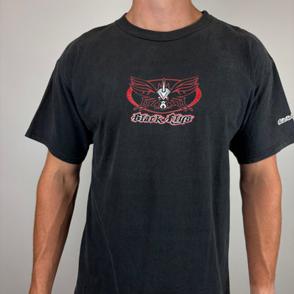 Black Flys Backhit Graphic | Size L