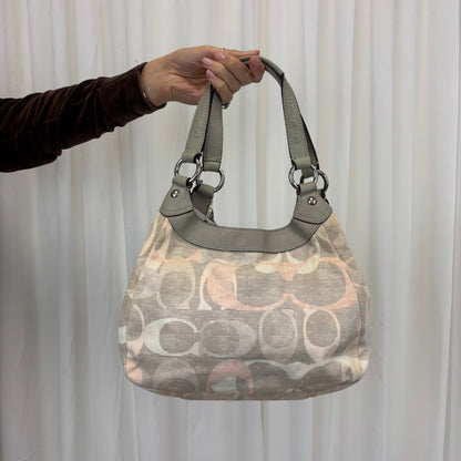 Coach Pink and Grey Soho Lynn Mini Bag