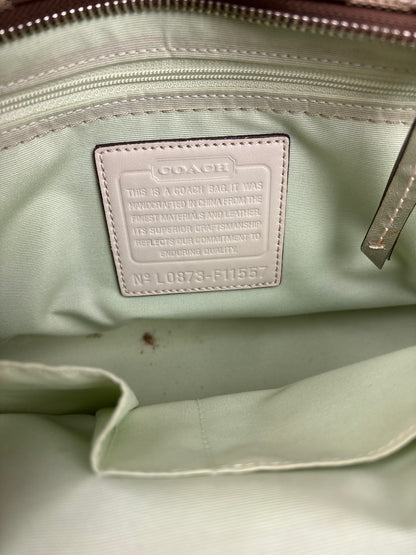 Coach Signature Hamptons Satchel