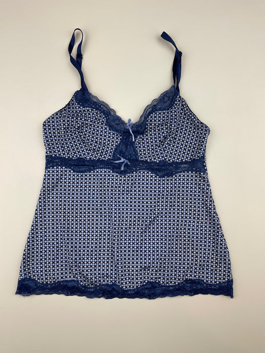 Blue Y2K Cami