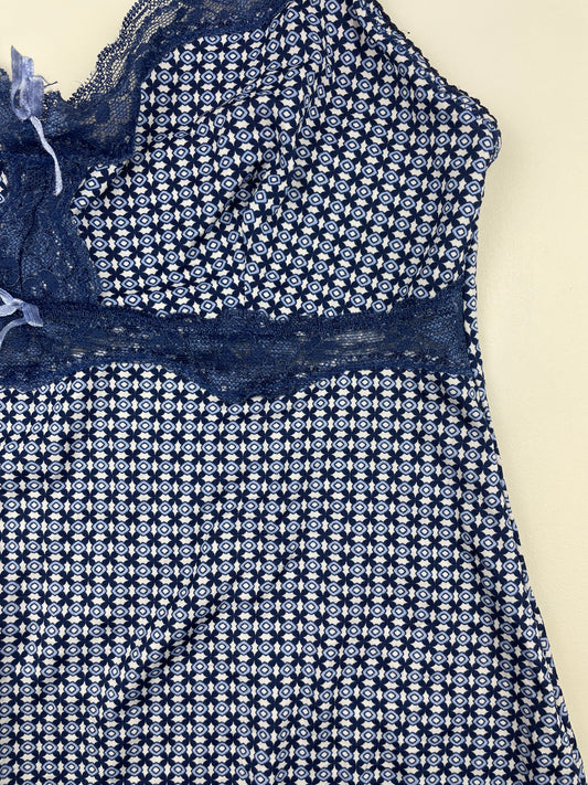 Blue Y2K Cami