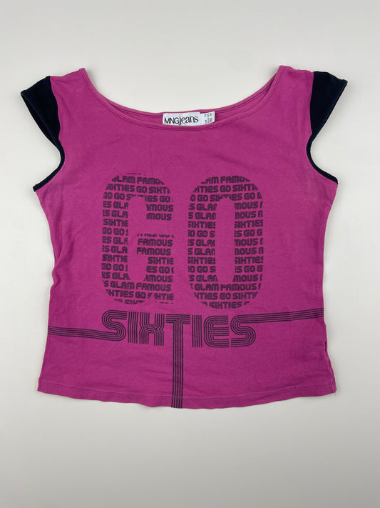 Go Sixties Y2K Baby Tee