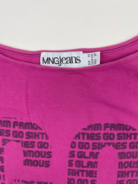Go Sixties Y2K Baby Tee