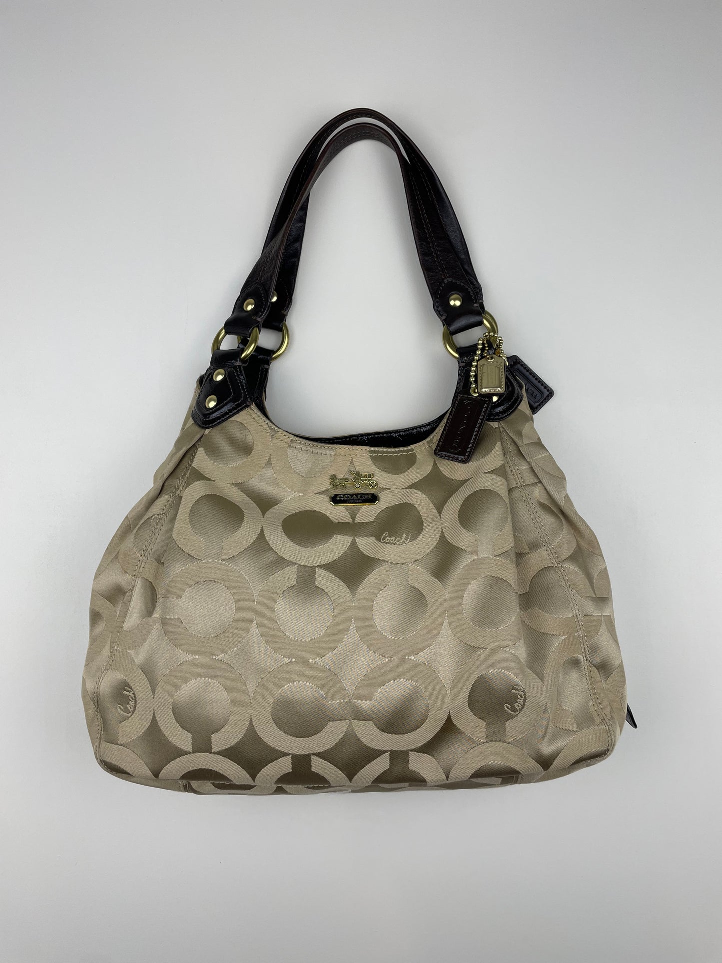 Coach Madison Maggie Canvas Tote