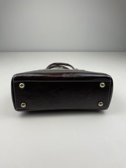 Coach Madeline Patent Leather Satchel