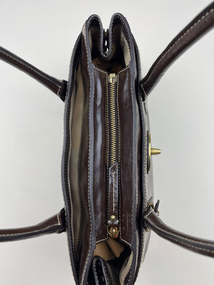 Coach Madeline Patent Leather Satchel