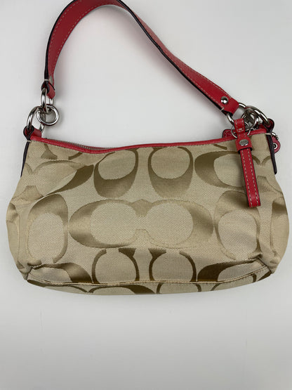 Coach signature Stripe Demi Two Way