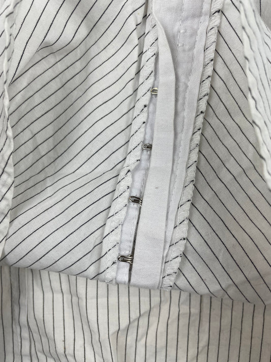 Pin Striped Sleeveless Blouse