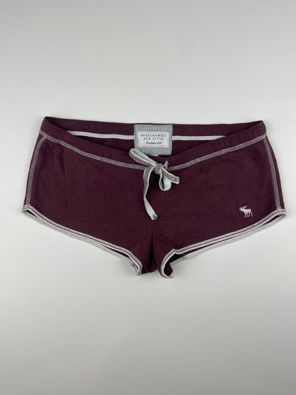 Abercrombie and Fitch Spellout Mini Shorts