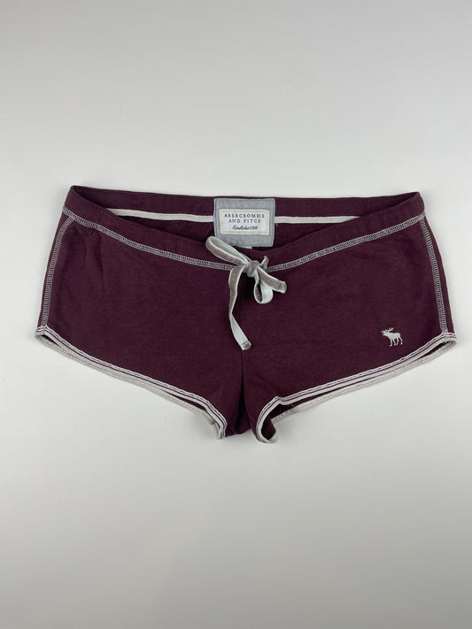 Abercrombie and Fitch Spellout Mini Shorts