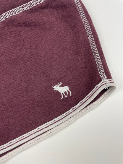 Abercrombie and Fitch Spellout Mini Shorts