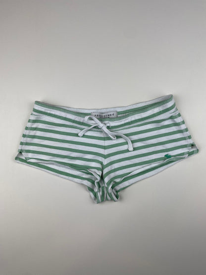 Abercrombie and Fitch Stripy Mini Shorts