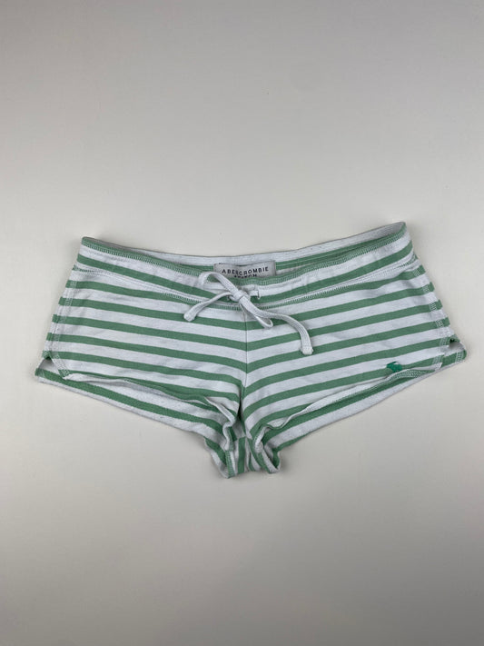 Abercrombie and Fitch Stripy Mini Shorts