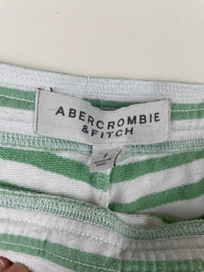 Abercrombie and Fitch Stripy Mini Shorts