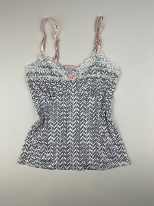 Marilyn Monroe Geometric Lace Cami