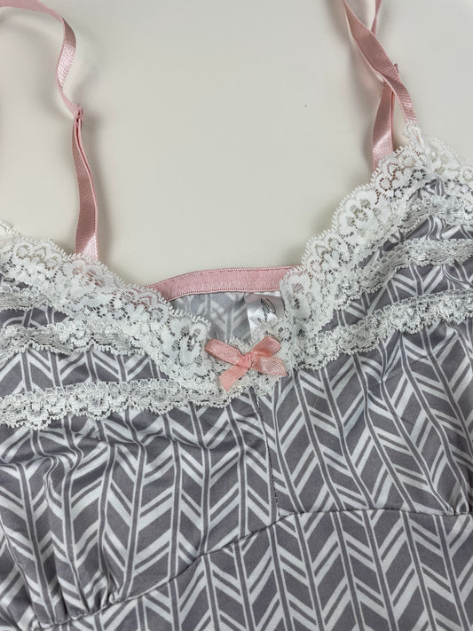 Marilyn Monroe Geometric Lace Cami