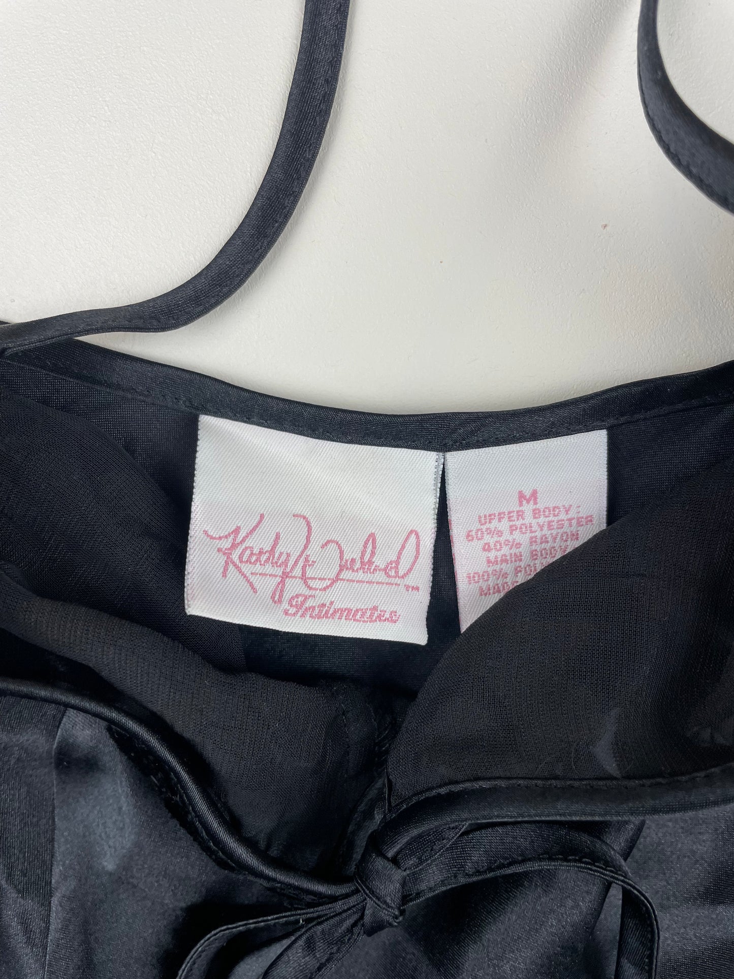 Black Velvet Lace Cami