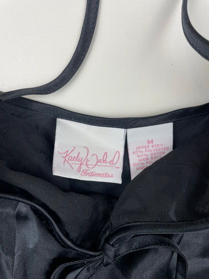 Black Velvet Lace Cami