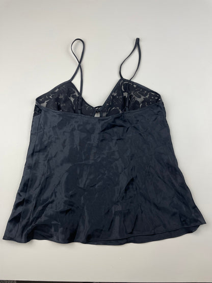 Black Velvet Lace Cami