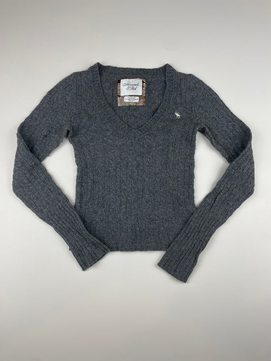 Abercrombie and Fitch 2000s Cable Knit Sweater