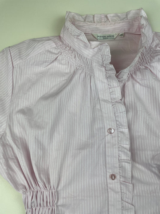 Pink Cinched Shirt