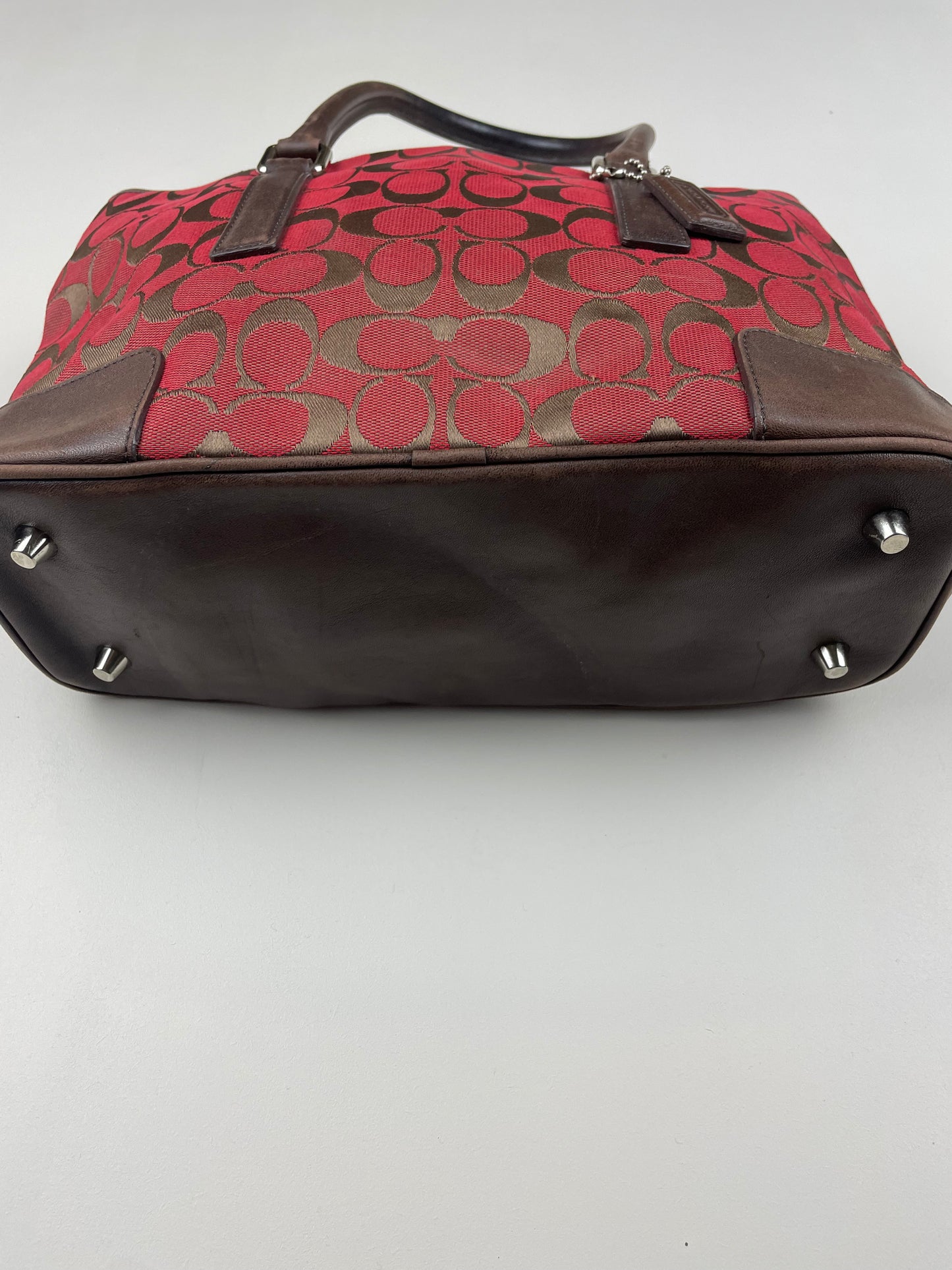 Coach Signature Canvas Mini Tote
