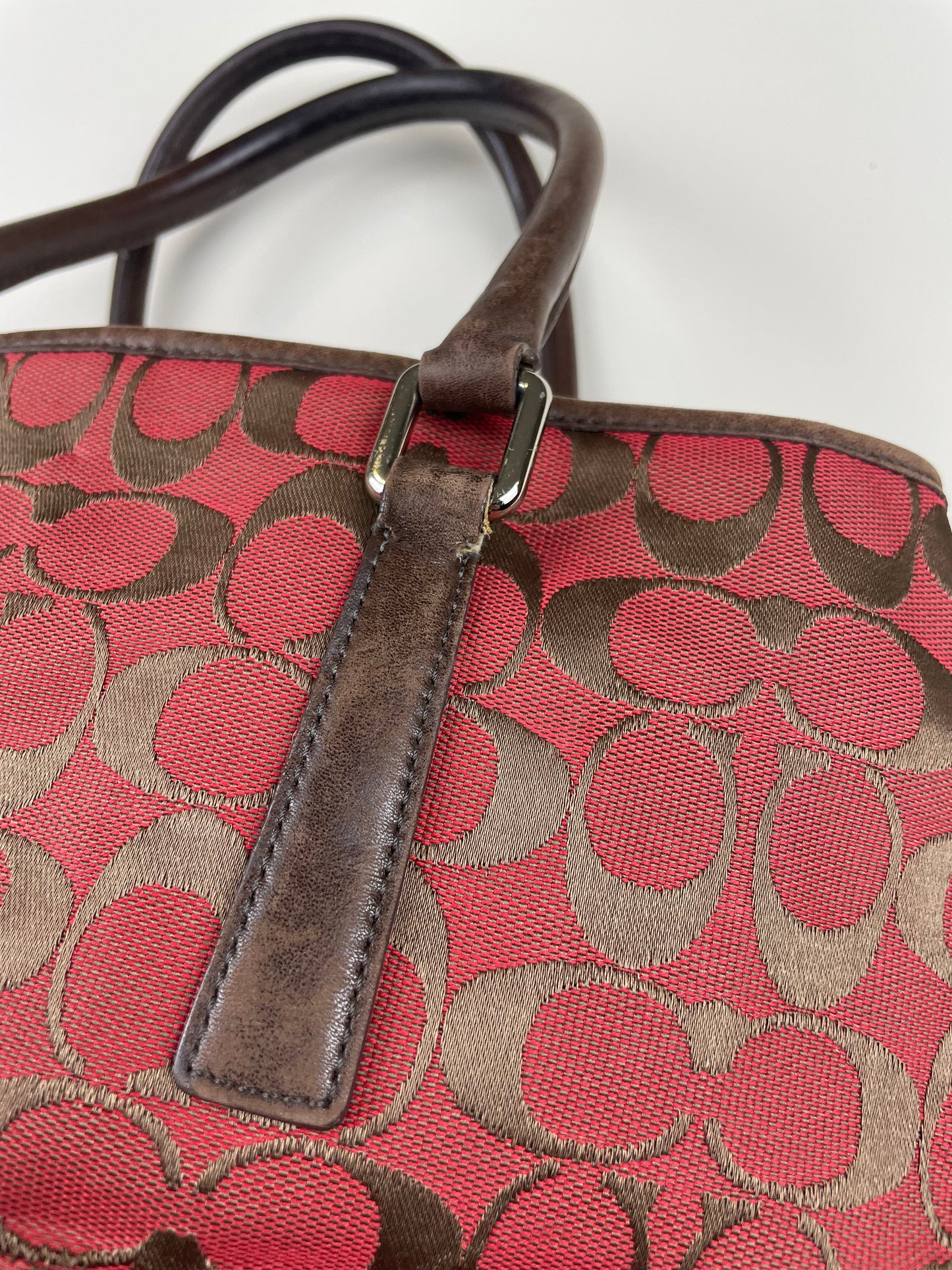 Coach Signature Canvas Mini Tote