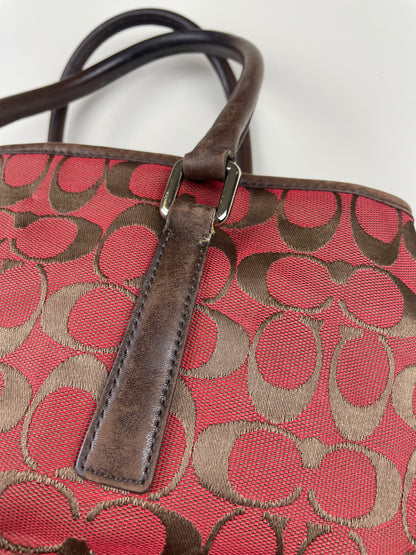 Coach Signature Canvas Mini Tote