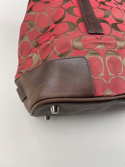 Coach Signature Canvas Mini Tote