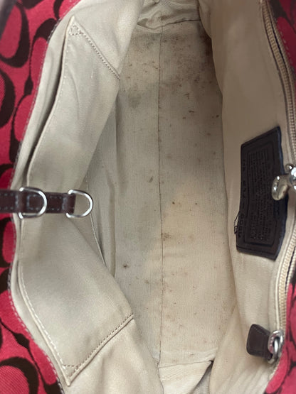 Coach Signature Canvas Mini Tote