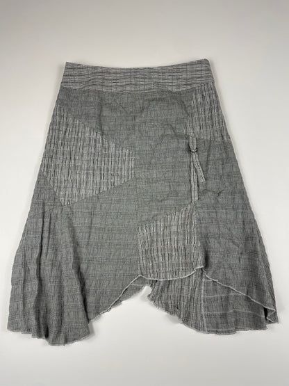 Asymmetric Linen Skirt