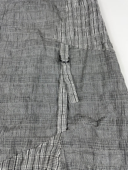 Asymmetric Linen Skirt