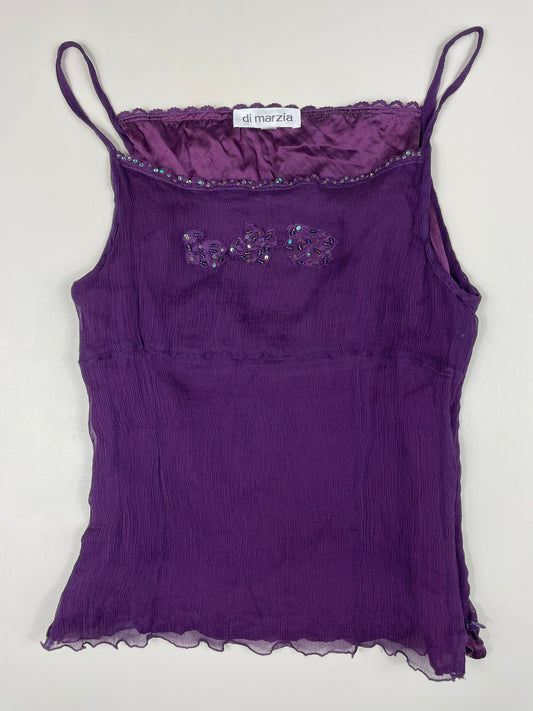 Silk Beaded Cami