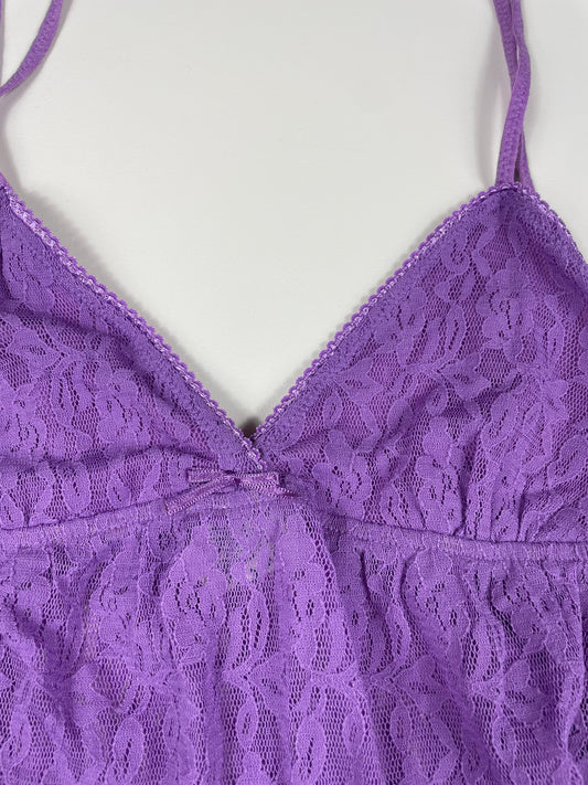 PINK Victoria's Secret Purple Lace Cami