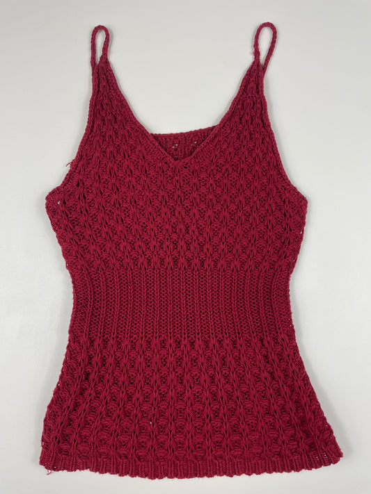Red Knit Cami
