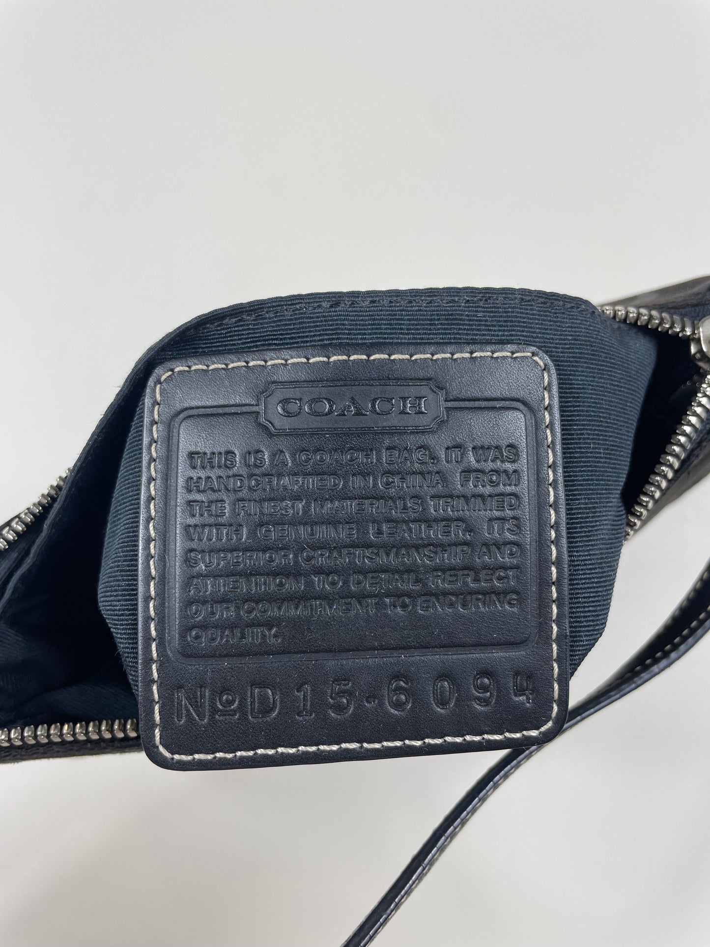 Coach Black Demi Bag