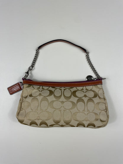 Coach Signature Chain Shoulder Bag