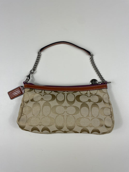 Coach Signature Chain Shoulder Bag