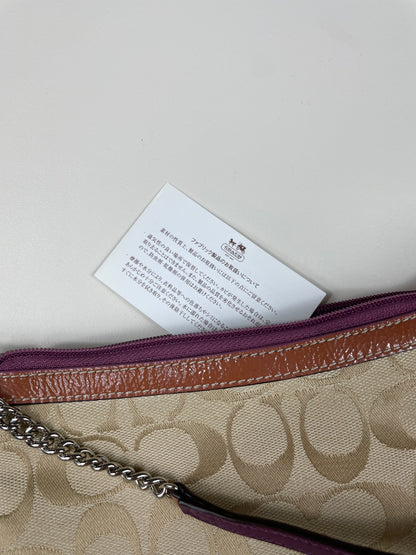 Coach Signature Chain Shoulder Bag