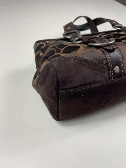 Coach Jacquard Satchel
