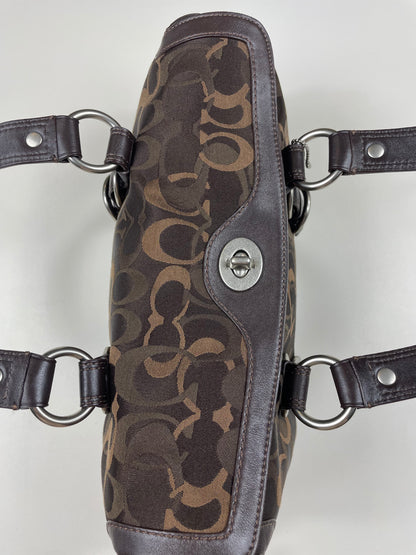 Coach Jacquard Satchel