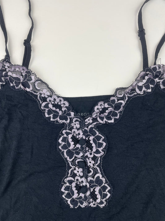 Lace Cami with Buttons