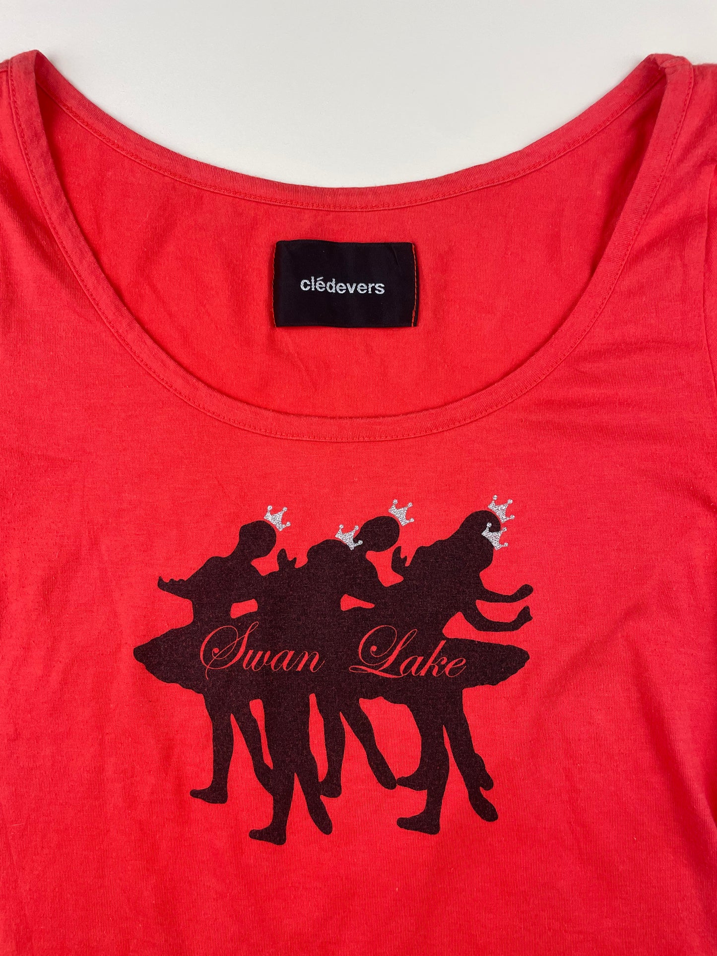 Swan Lake Puff Shoulder Baby Tee