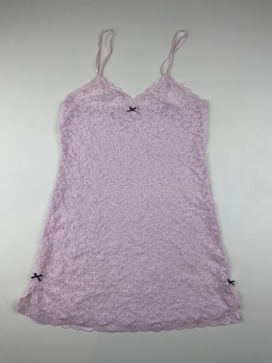 Victoria's Secret Pink Lace Mini Dress