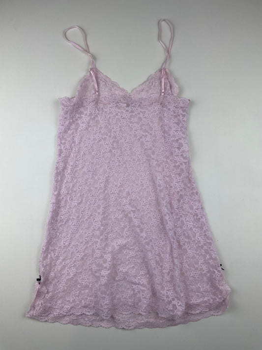 Victoria's Secret Pink Lace Mini Dress