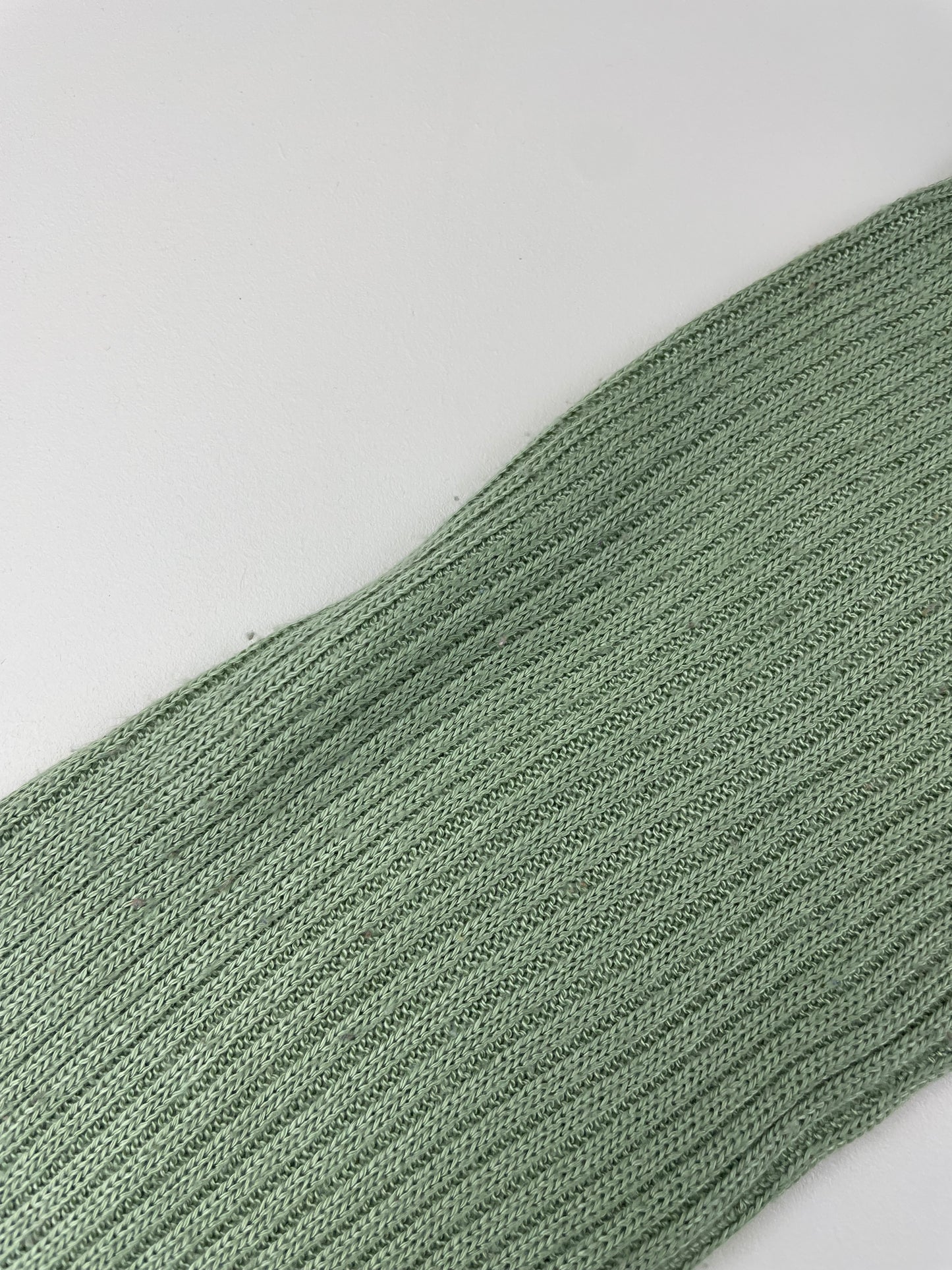 Green Knit Zip-Up